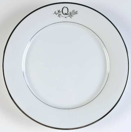 Princess Heritage (Platinum Trim) Dinner Plate