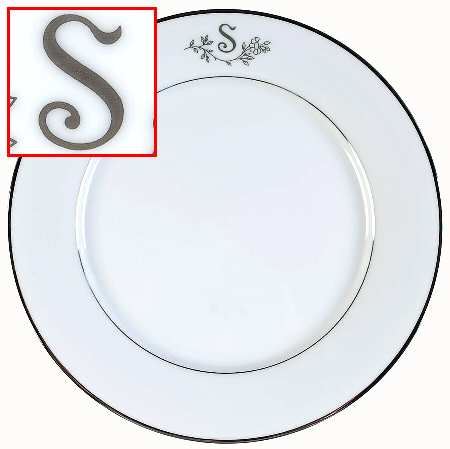 Princess Heritage (Platinum Trim) Dinner Plate
