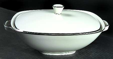 Princess Heritage (Platinum Trim) Rectangular Covered Vegetable