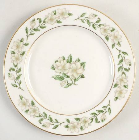 Bridal Wreath Bread & Butter Plate