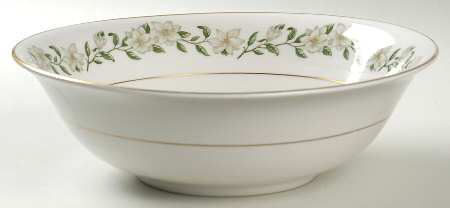 Bridal Wreath 9" Round Vegetable Bowl