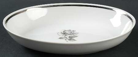 Cameo Rose 10" Oval Vegetable Bowl