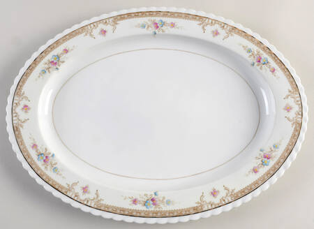 Glenthorne 15" Oval Serving Platter