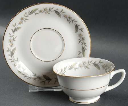 PRI1 Footed Cup & Saucer Set