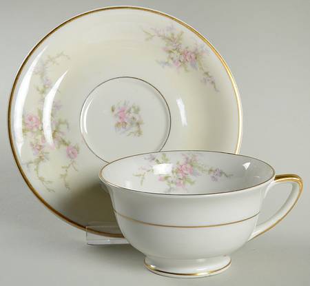 PRI2 Footed Cup & Saucer Set