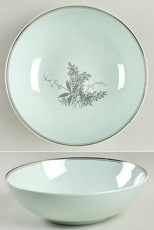 Lady Empire (Platinum Trim) 7" Round Vegetable Bowl