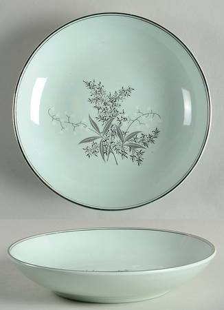 Lady Empire (Platinum Trim) Coupe Soup Bowl