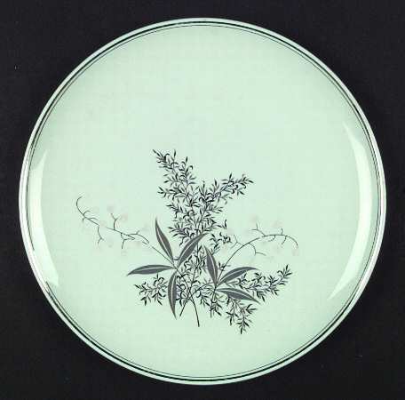 Lady Empire (Platinum Trim) Salad Plate
