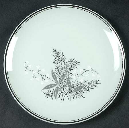 Lady Empire (Platinum Trim) Bread & Butter Plate