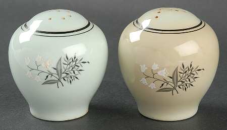Lady Empire (Platinum Trim) Salt & Pepper Set