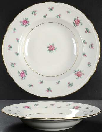 Corsage Rim Soup Bowl