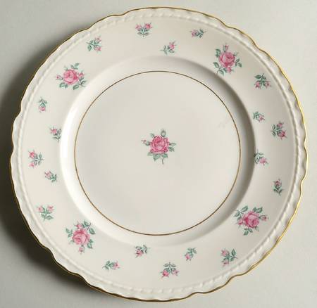 Corsage Salad Plate