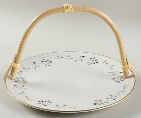 Riviera 5 3/8"-5 5/8" Bamboo Handled Serving Plate  HC