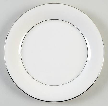 Silver Tiara Salad Plate