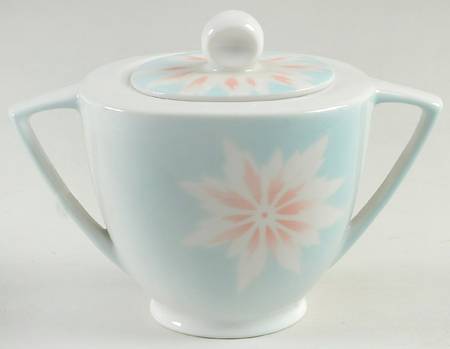 Sunburst Sugar Bowl & Lid