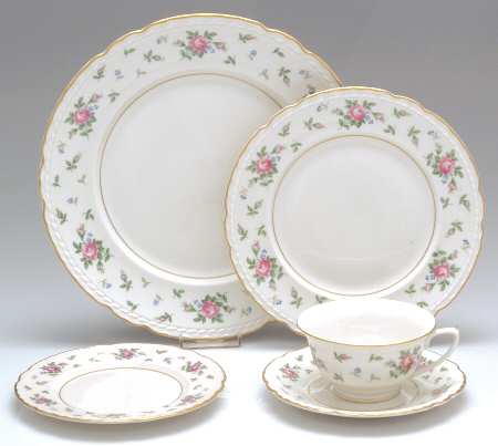 Sweet Briar 5 Piece Place Setting