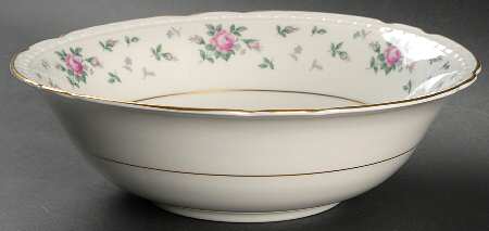 Sweet Briar 9" Round Vegetable Bowl