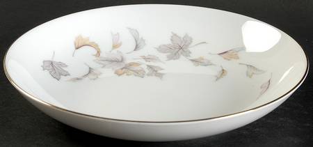 Autumn Leaves Coupe Soup Bowl