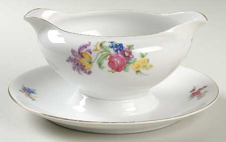 Chelsea (Japan) Gravy Boat with Attached Underplate