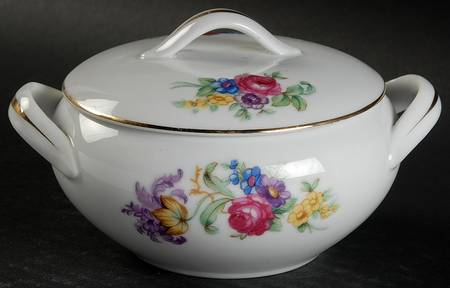 Chelsea (Japan) Sugar Bowl & Lid