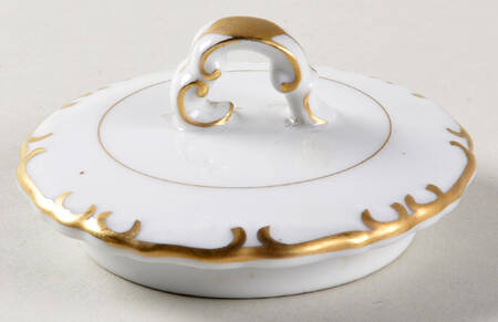 Golden Baroque Lid for Sugar Bowl