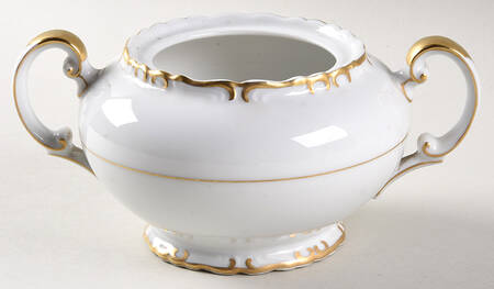 Golden Baroque Sugar Bowl No Lid