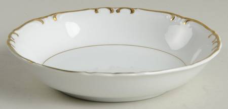 Golden Baroque Fruit/Dessert (Sauce) Bowl