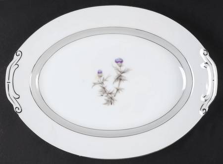 Majestic (Japan) #1250 12" Oval Serving Platter