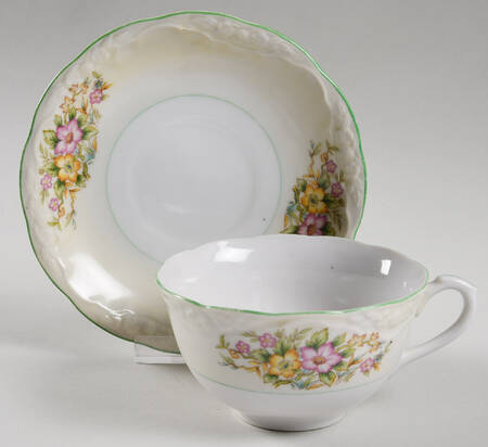 PRJ1 Footed Cup & Saucer Set