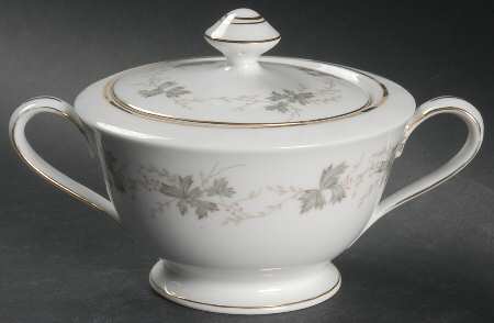 Autumn Haze Sugar Bowl & Lid