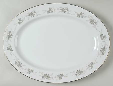 Autumn Haze 16" Oval Serving Platter
