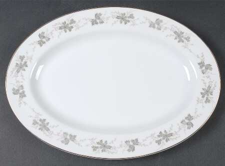 Autumn Haze 12" Oval Serving Platter