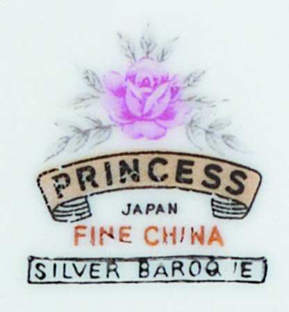 Silver Baroque Saucer