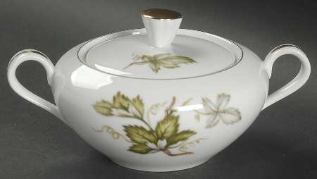 Woodsong (Japan) Sugar Bowl & Lid