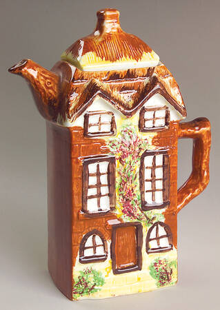 Ye Olde Cottage Coffee Pot & Lid