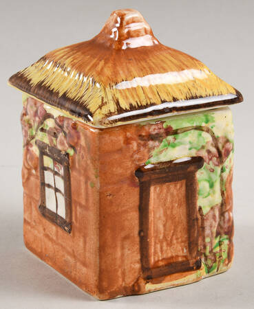Ye Olde Cottage Mini Sugar Bowl & Lid
