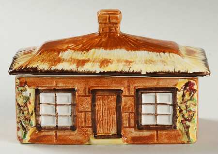 Ye Olde Cottage Rectangular Covered Butter