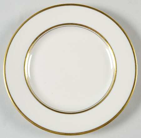 Golden Ring Bread & Butter Plate