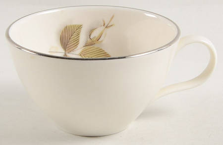Ivory Rose Flat Cup