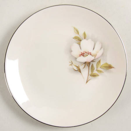 Ivory Rose Bread & Butter Plate