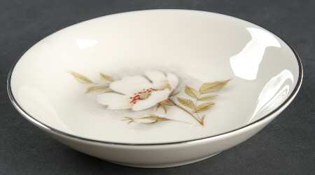 Ivory Rose Fruit/Dessert (Sauce) Bowl