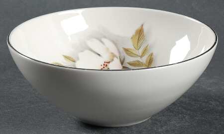 Ivory Rose Coupe Cereal Bowl