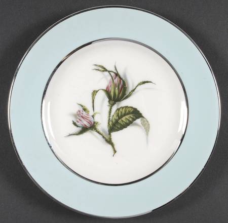 Rosa Mundi Bread & Butter Plate