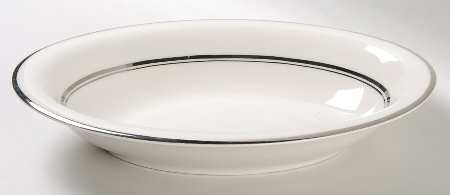 Silver Sonnet 10" Oval Vegetable Bowl