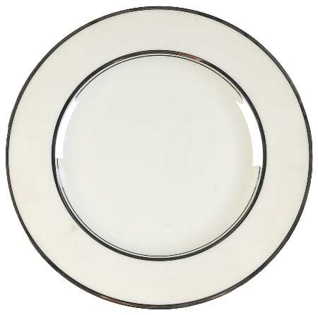 Silver Sonnet Salad Plate