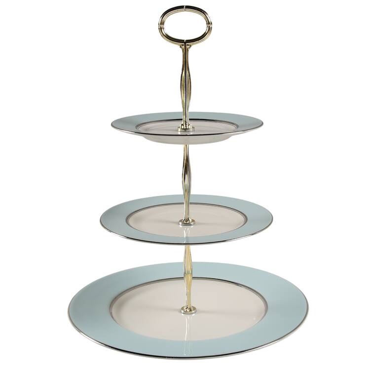 Skyridge 13 7/8"-14 1/4" 3-Tiered Serving Tray(DP,SP,BB) HC