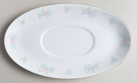 China Garden Underplate for Gravy Boat