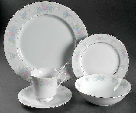 China Garden 5 Piece Place Setting
