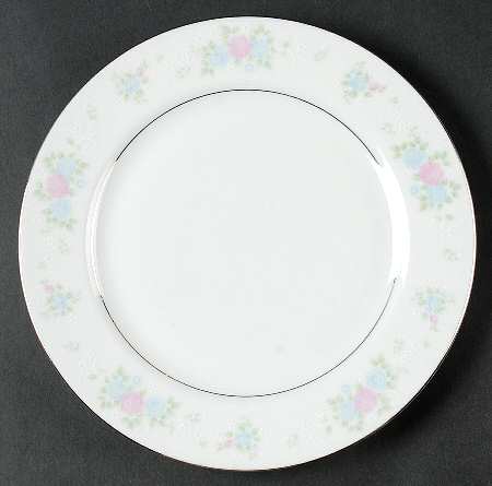 China Garden Luncheon Plate by Prestige (China)