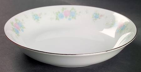 China Garden Coupe Soup Bowl by Prestige (China)